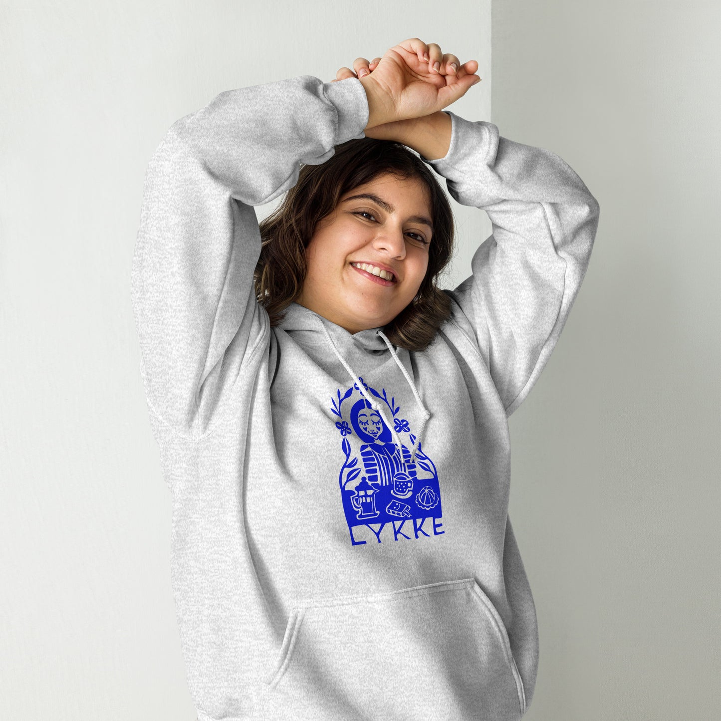 LYKKE Hoodie: Cozy Danish Comfort with a Touch of Joy! - Dominique