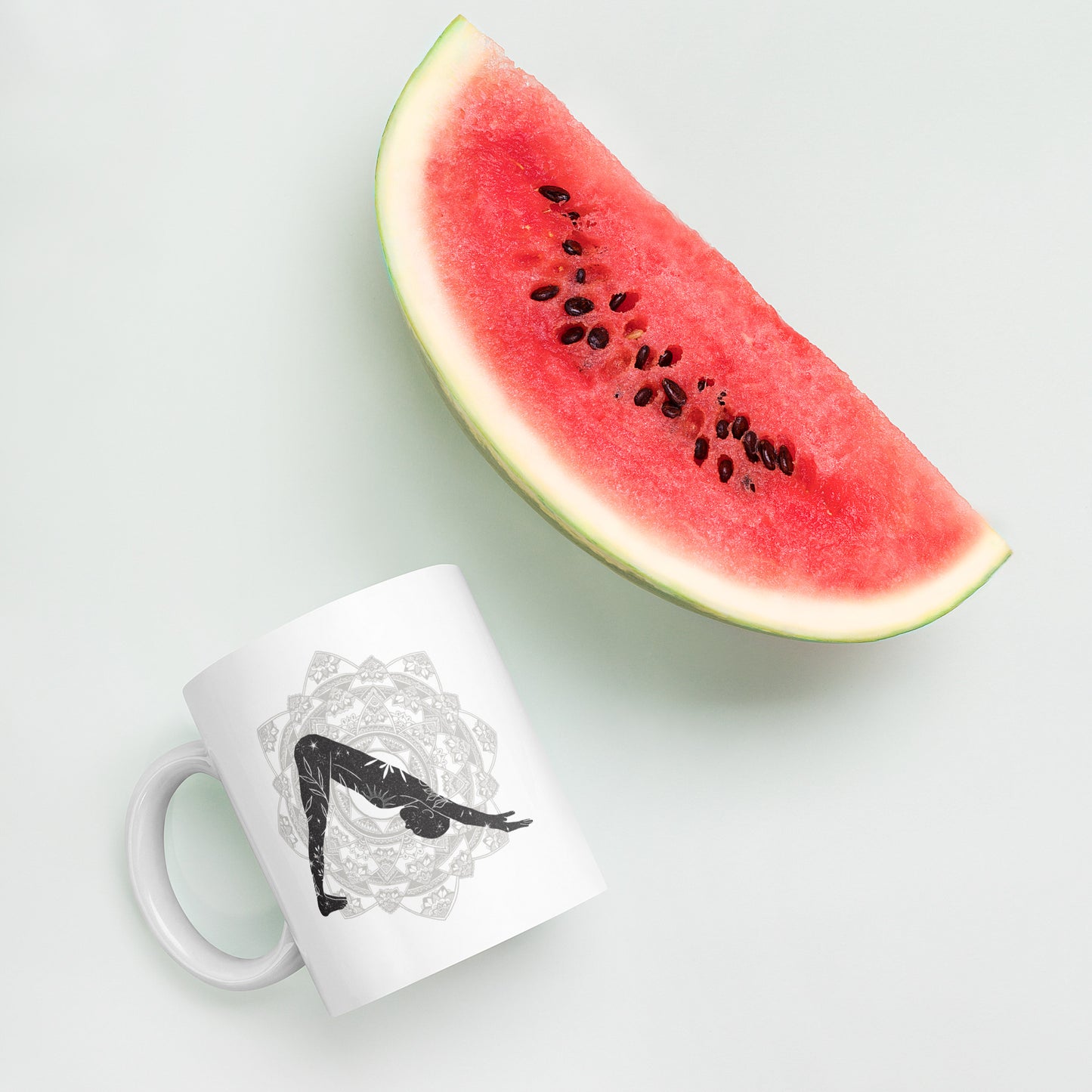 Downward Facing Dog - Yoga Motivational Mug - Dominique