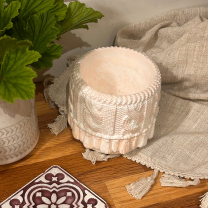 Knitted vessel - Cozy - Dominique