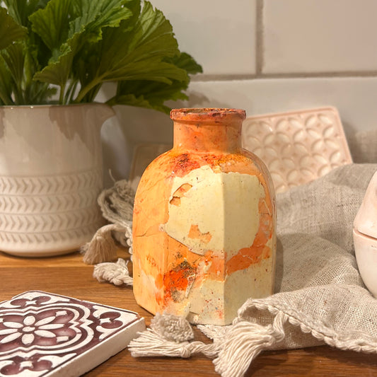 Distressed Vase - Vulcano 2 - Dominique