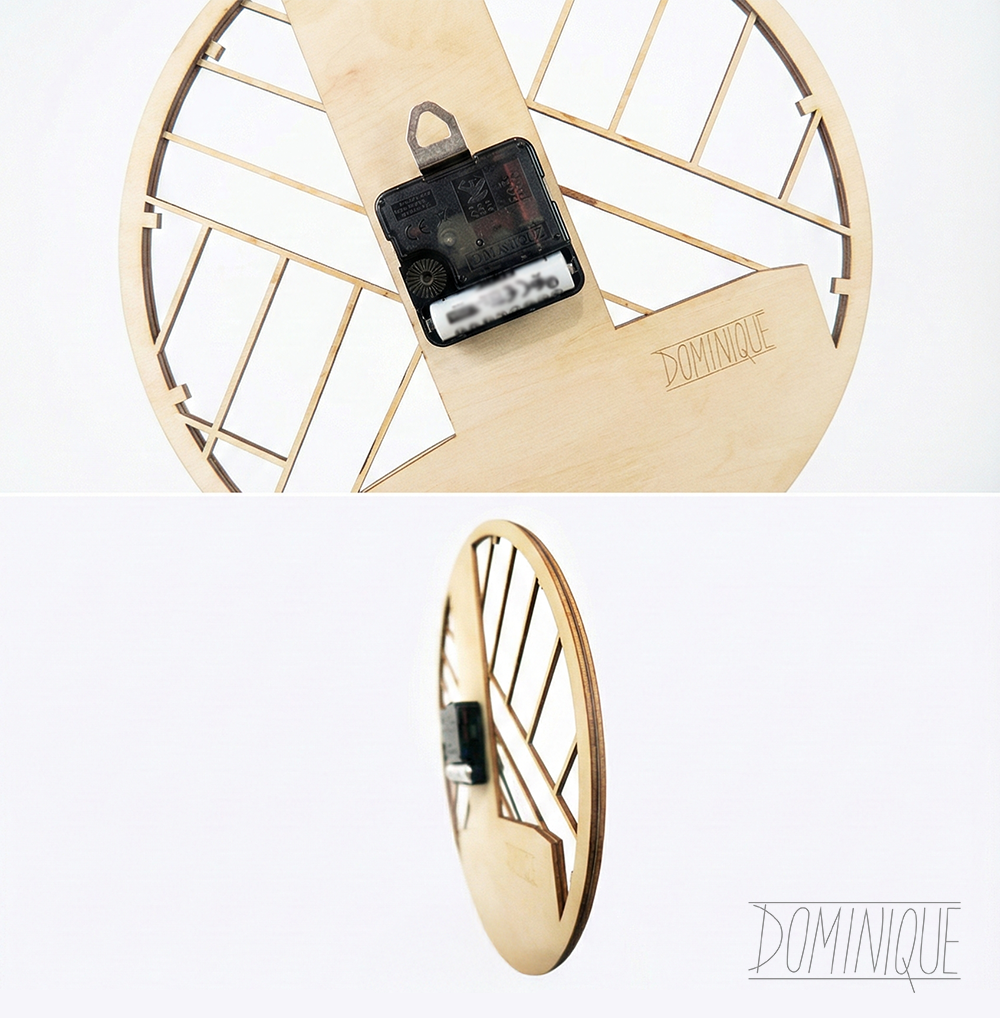 Aarhus Wall Clock - Dominique