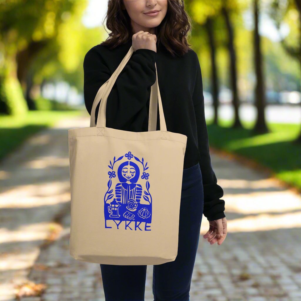 LYKKE Organic Cotton Tote Bag - Dominique