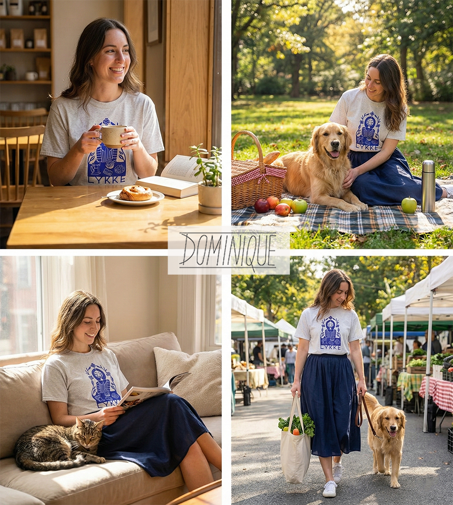 LYKKE t-shirt - Dominique