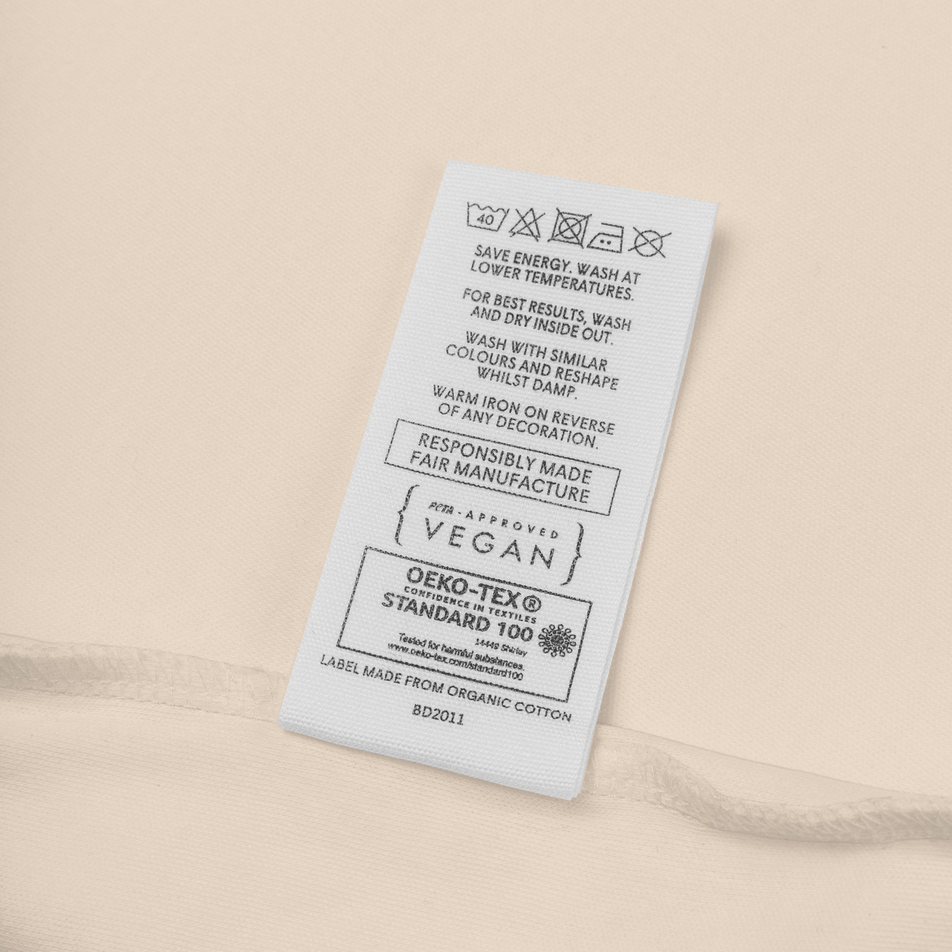 LYKKE Organic Cotton Baby Bodysuit - Dominique