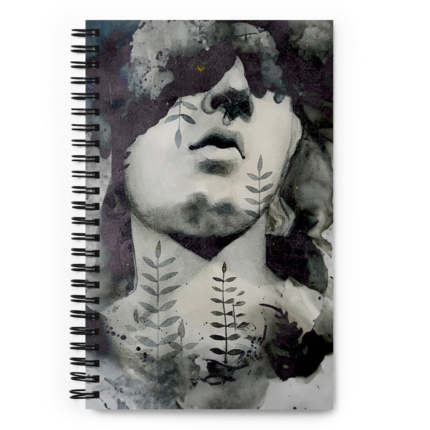Timeless Ancient Greek Bust Spiral Notebook - Dominique