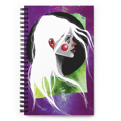 Space Girl Spiral notebook - Dominique