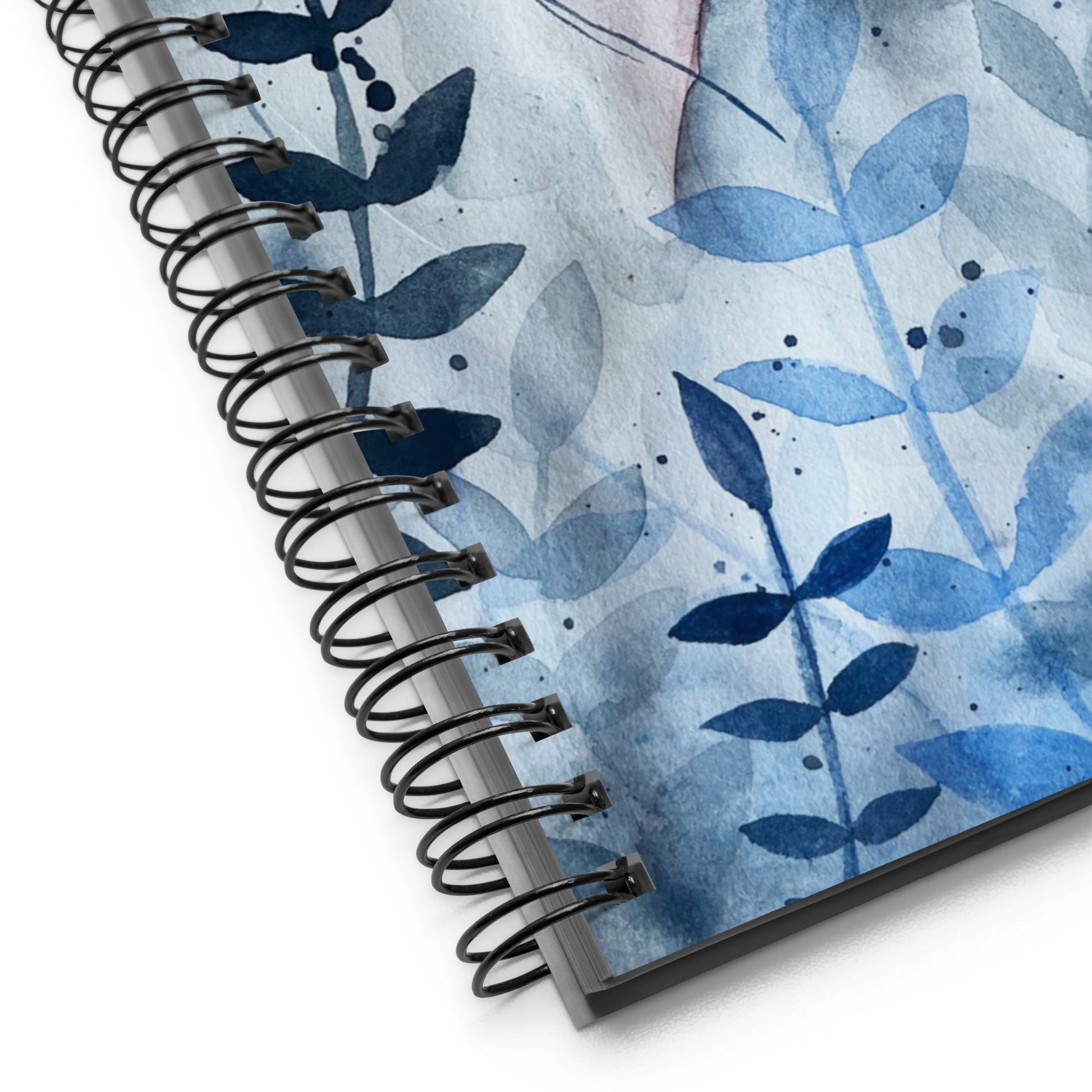 Watercolour Portrait 2 Spiral notebook - Dominique