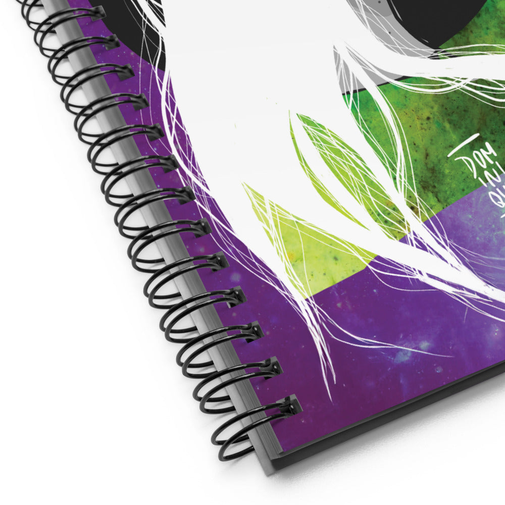 Space Girl Spiral notebook - Dominique