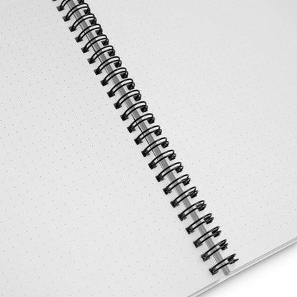 French Press Coffee Spiral notebook - Dominique