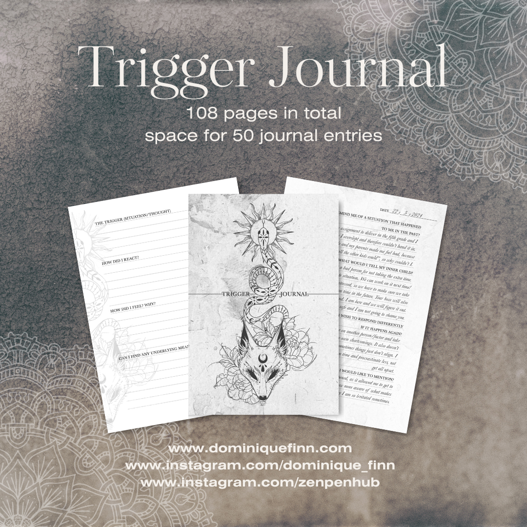 Trigger Journal – Digital Download for Self-Reflection and Emotional Healing - Dominique