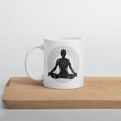 Sukhasana - Yoga Motivational Mug - Dominique