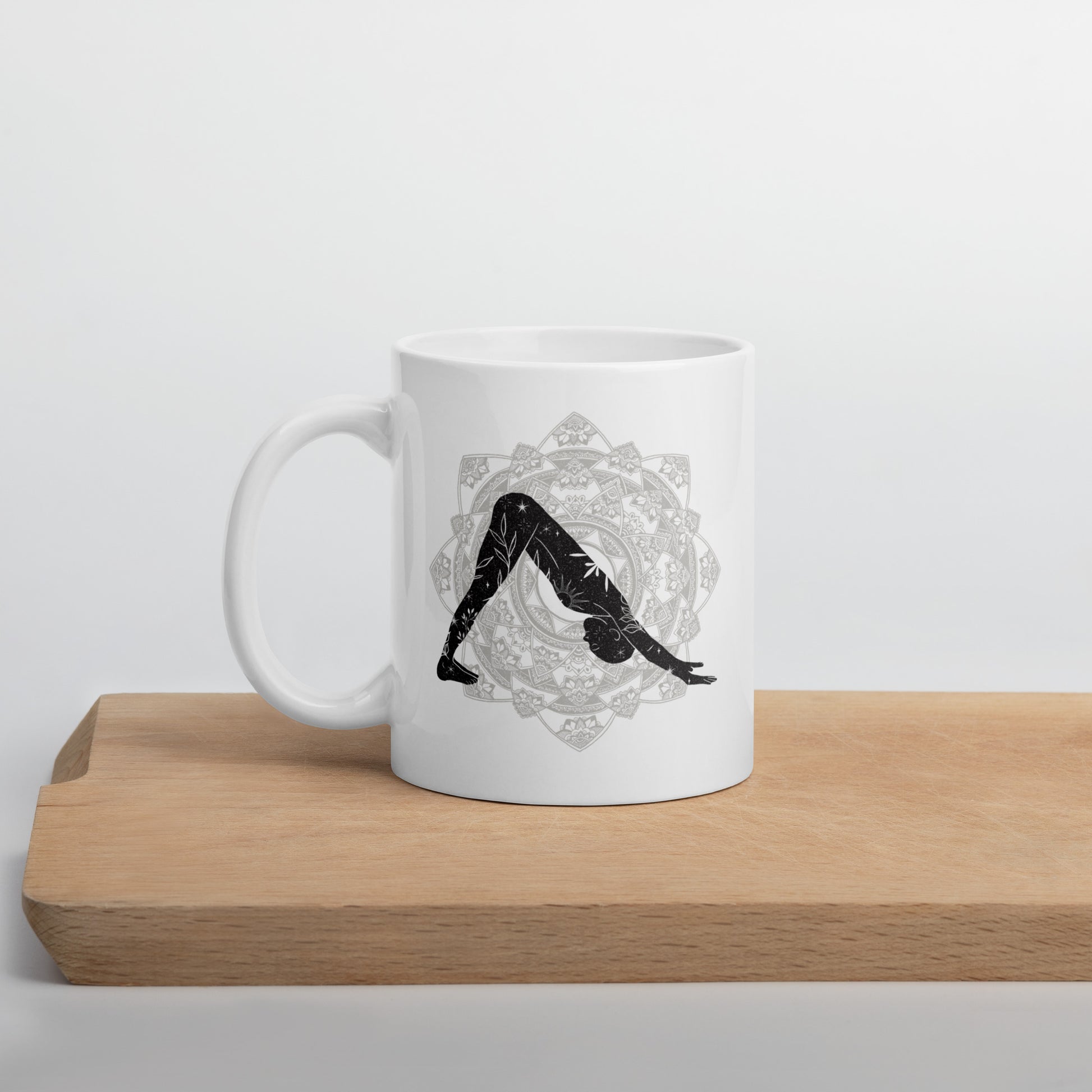 Downward Facing Dog - Yoga Motivational Mug - Dominique