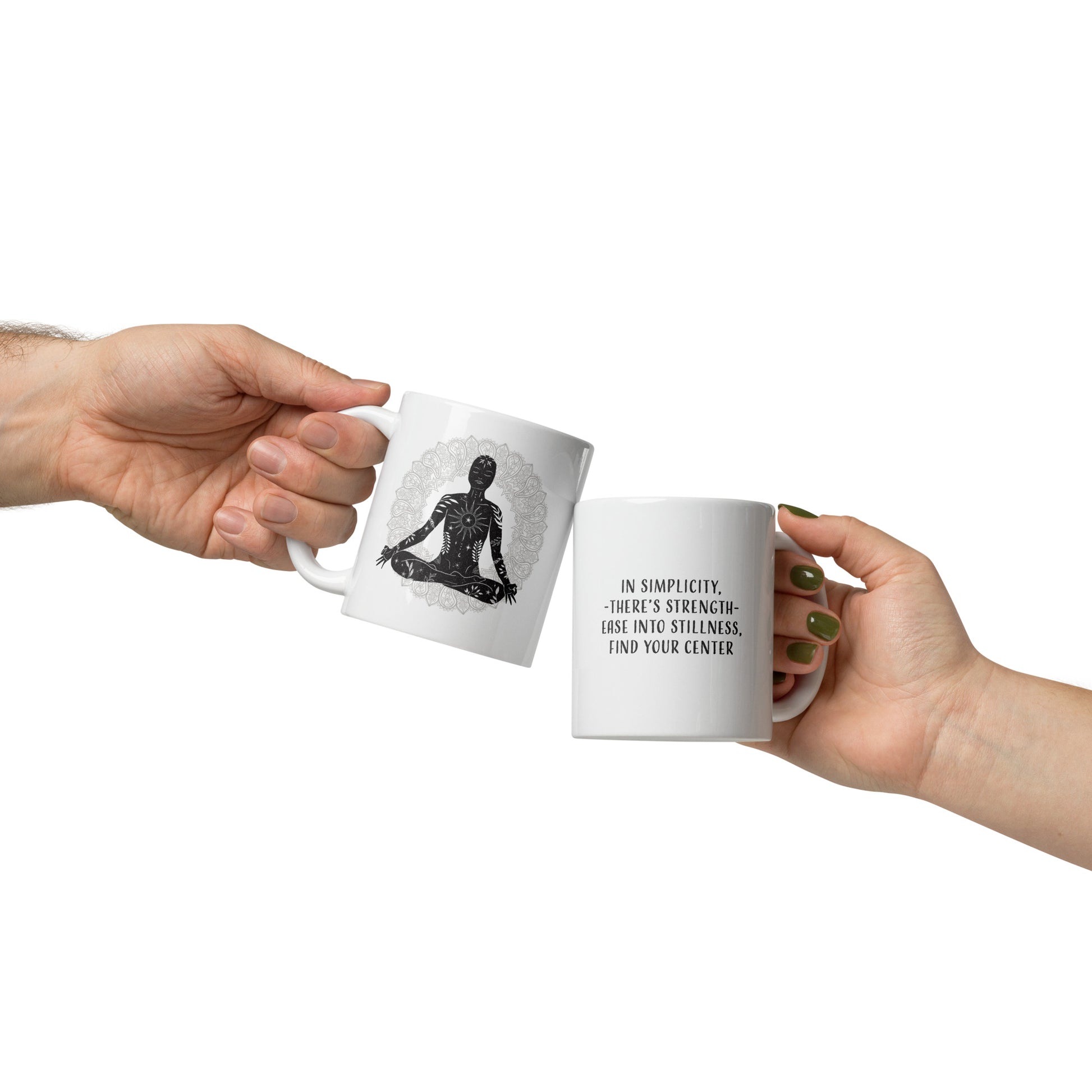Sukhasana - Yoga Motivational Mug - Dominique