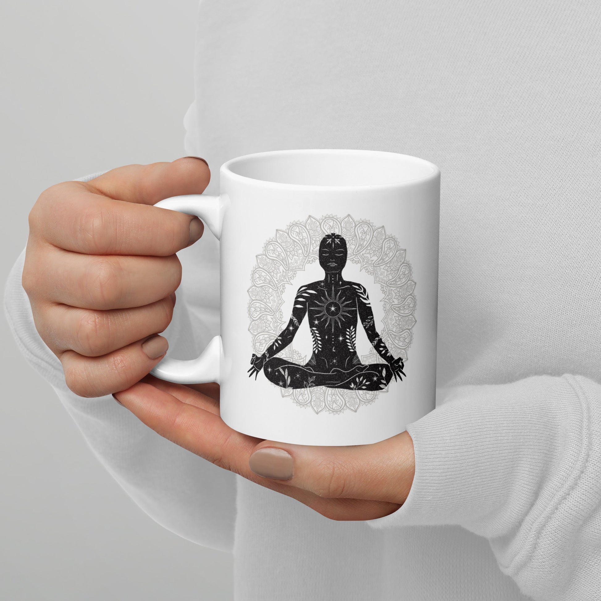 Sukhasana - Yoga Motivational Mug - Dominique